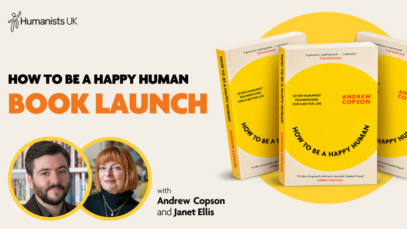 Event image: 'How to be a Happy Human' | Book launch
