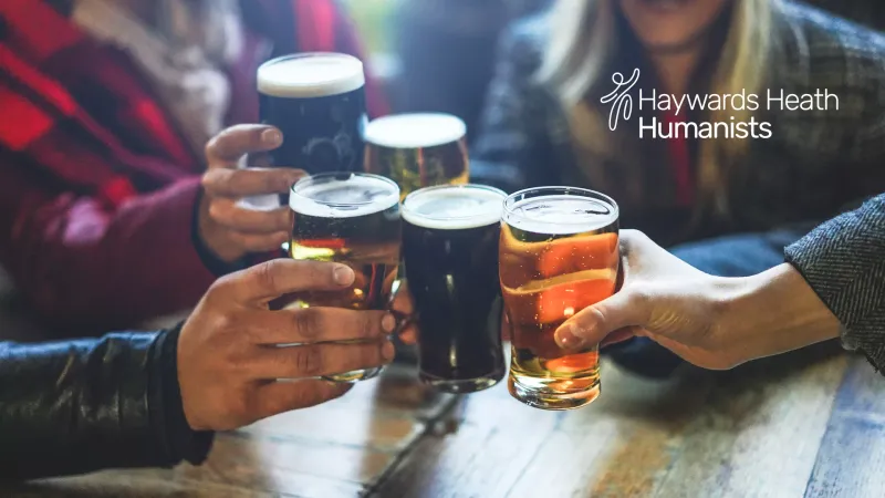 Event image: Drinks & Discourse | Haywards Heath Humanists