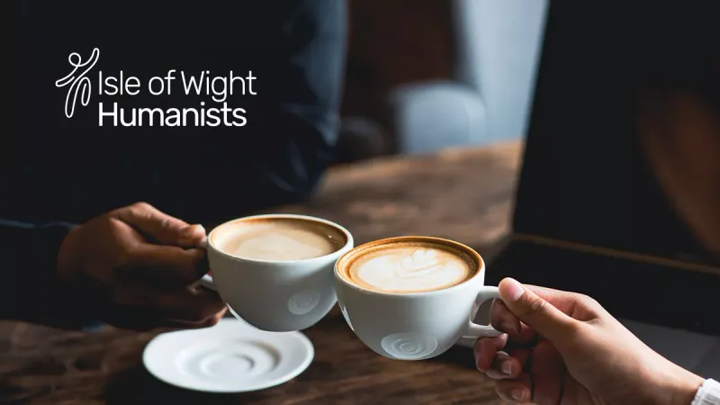Event image: Coffee, cake, and conversation | Isle of Wight Humanists
