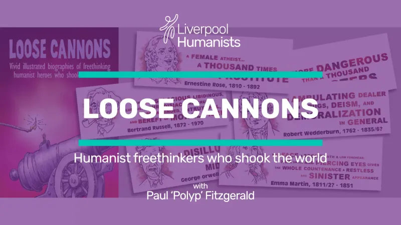 Event image: Loose Cannons | Liverpool Humanists