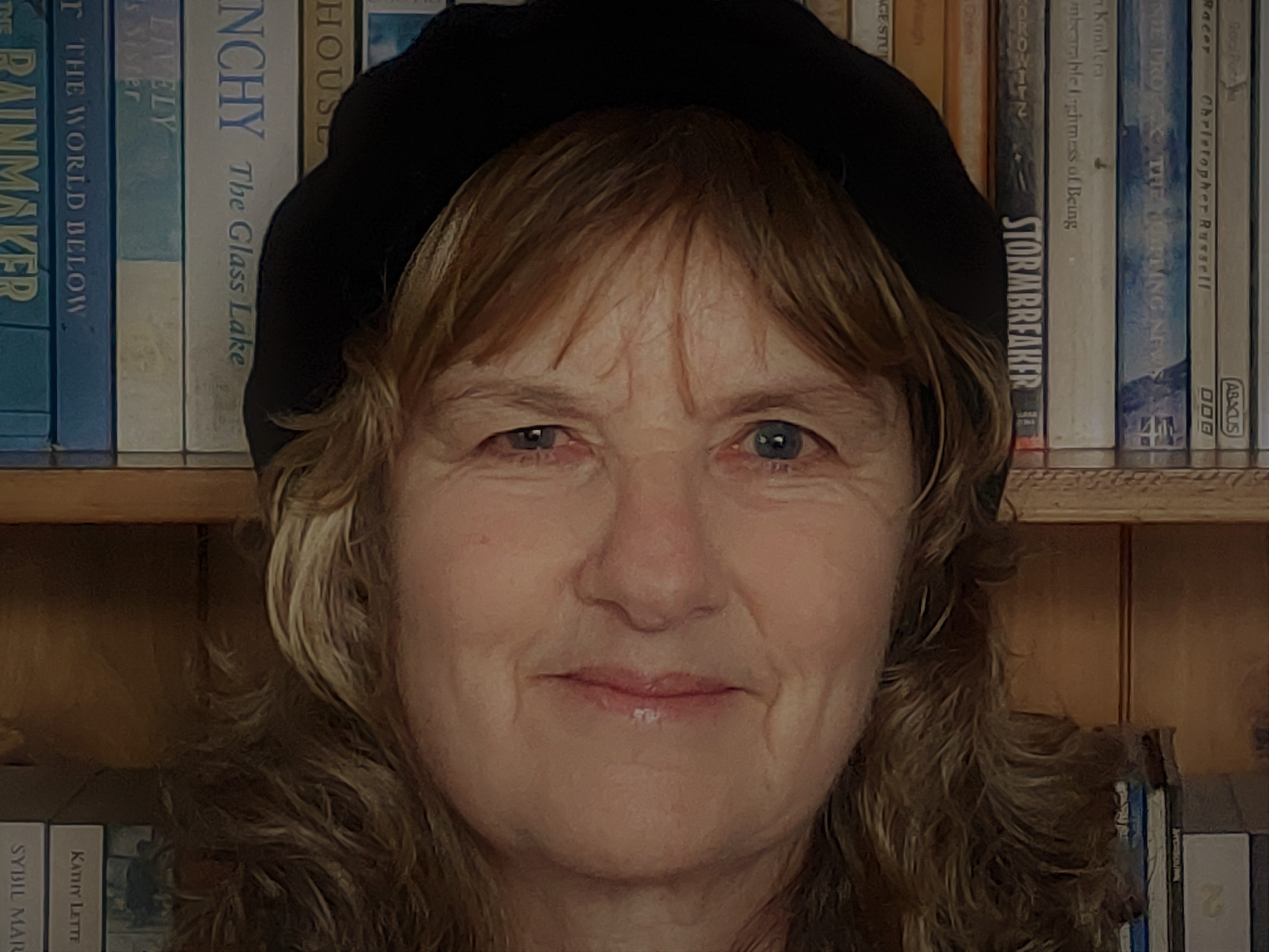 Photograph of Gill Hinckley