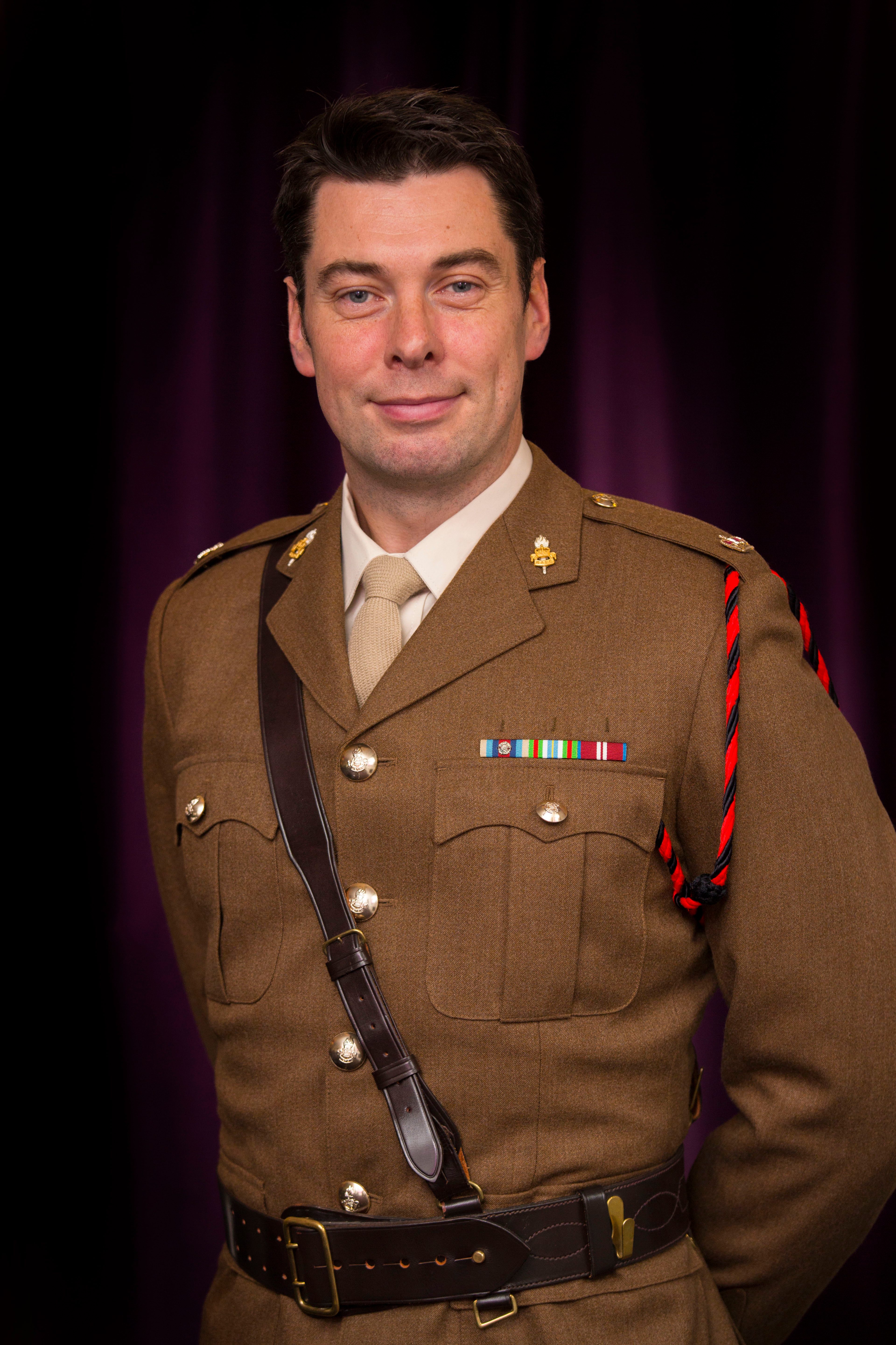 Photograph of Major Neil Weddell