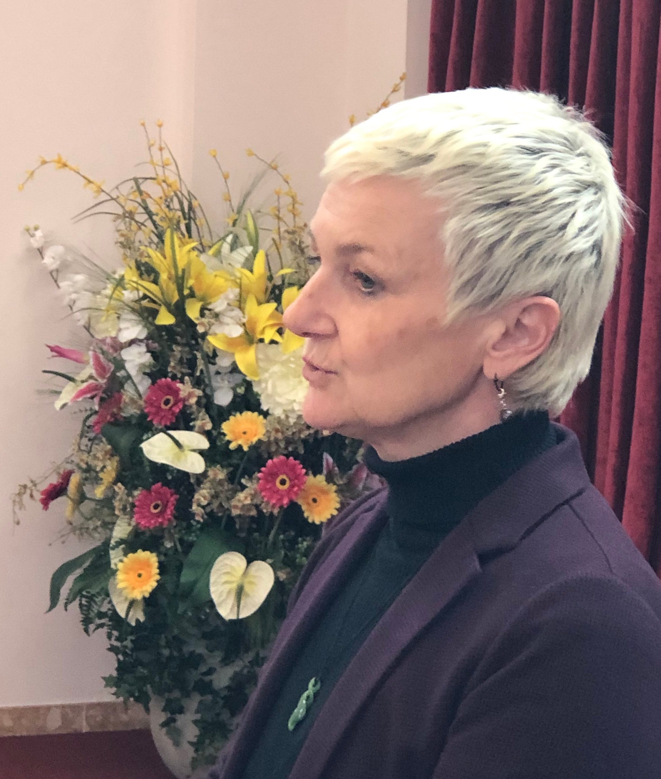 Photograph of Viv Thomas