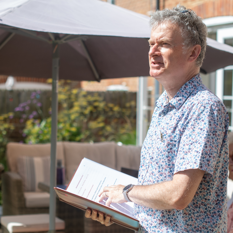 Photograph of Simon Hodkin